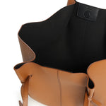 Borsa Mochi in pelle LARGE MOCHI PEBBLE GRAIN LEATHER  YUZEFI 