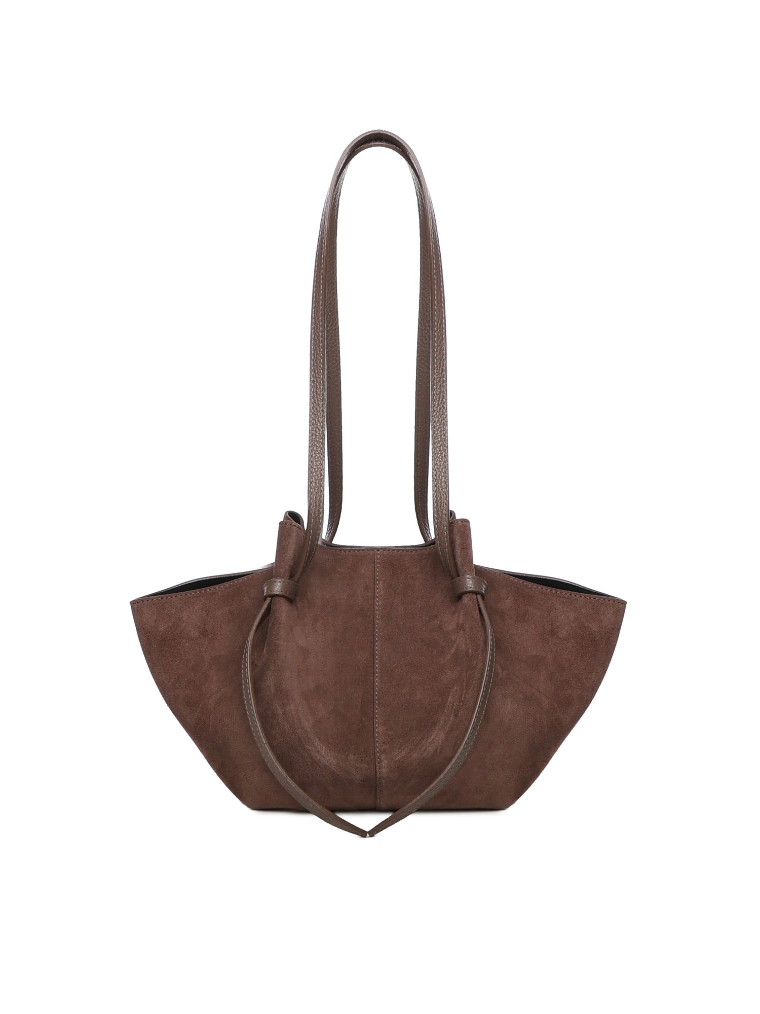 Borsa tote Mochi in pelle scamosciata MOCHI SUEDE NUTMEG YUZEFI 