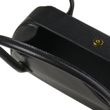 Borsa a spalla Oyster in pelle OYSTER SHOULDER BAG BLACK YUZEFI 