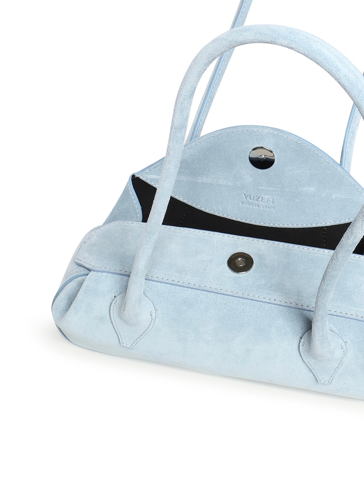 Borsa Oyster Mini in pelle OYSTER SHOULDER BAG MINI SUEDE  YUZEFI 