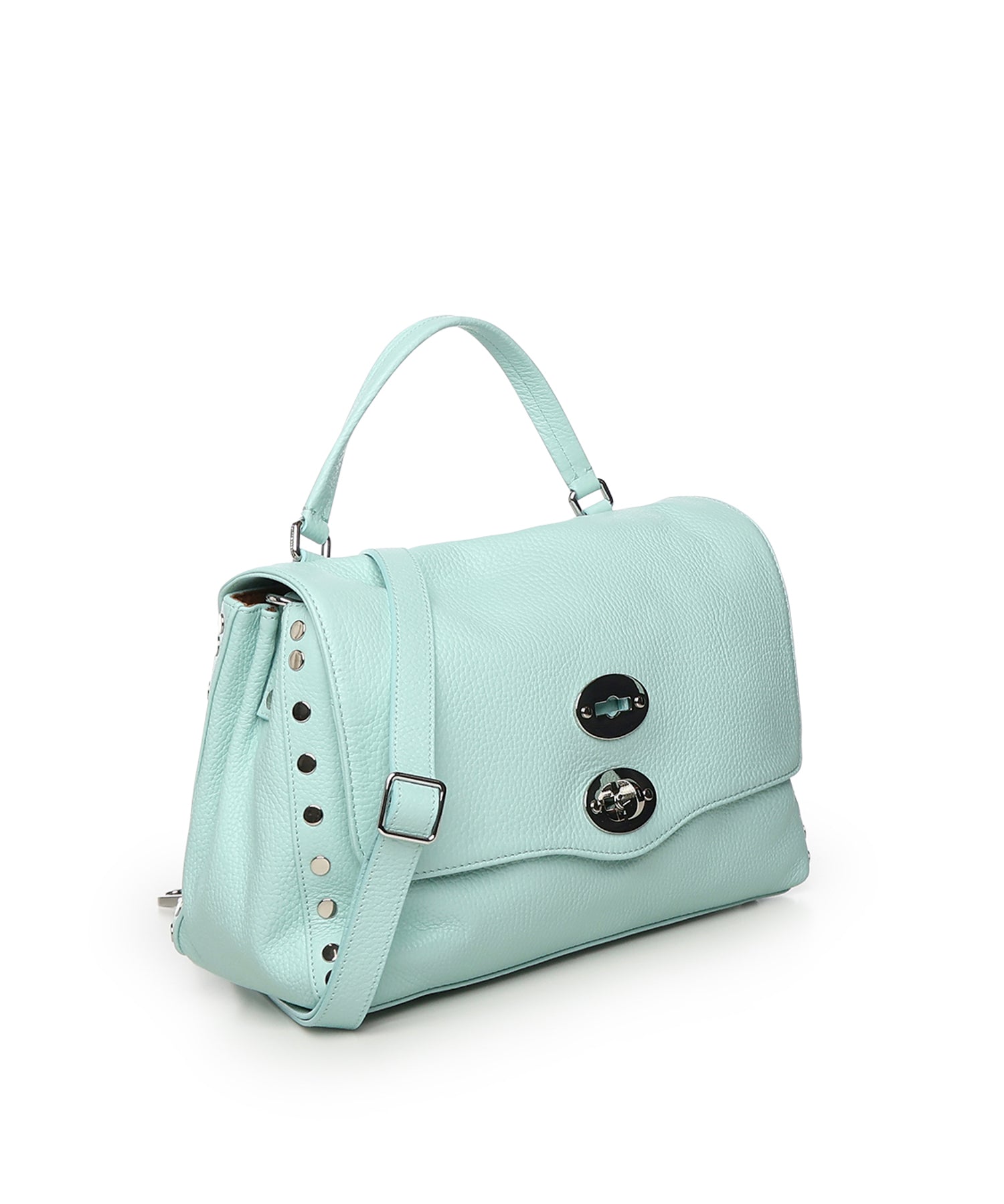 Borsa Postina small in pelle<BR/> 068010 -0050000Z0576 ZANELLATO 