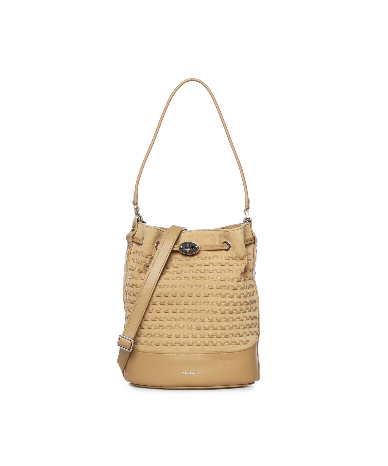 Secchiello Monda' Musiva in suede 068980 2220000Z0200 ZANELLATO 