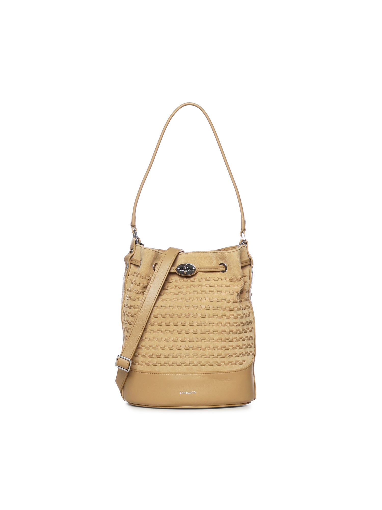 Secchiello Monda' Musiva in suede 068980 2220000Z0200 ZANELLATO 