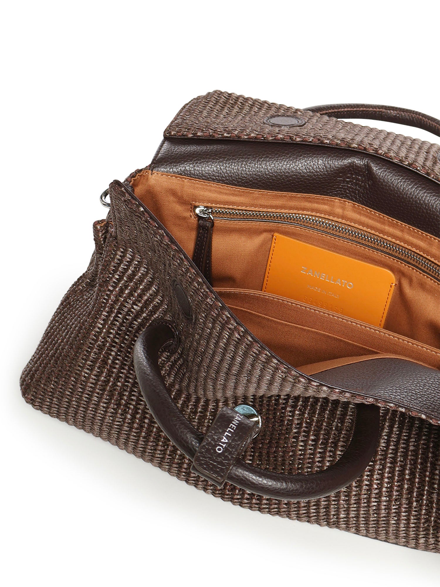 Borsa Dotta® small in vimini 069260 -2030000Z0244 ZANELLATO 