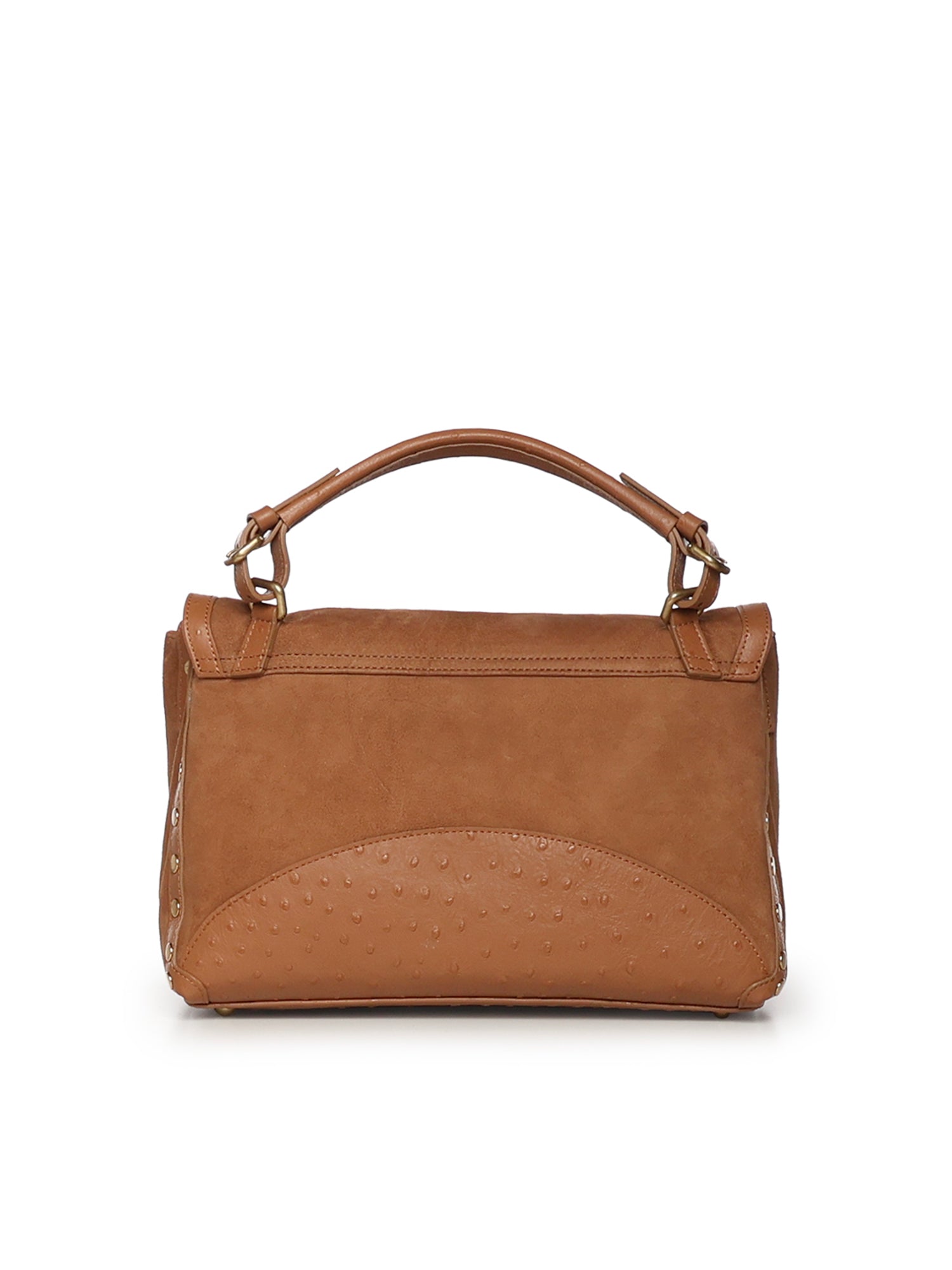 Borsa Postina® small in pelle zashmere® e cactus 070790 -2270000Z0248 ZANELLATO 