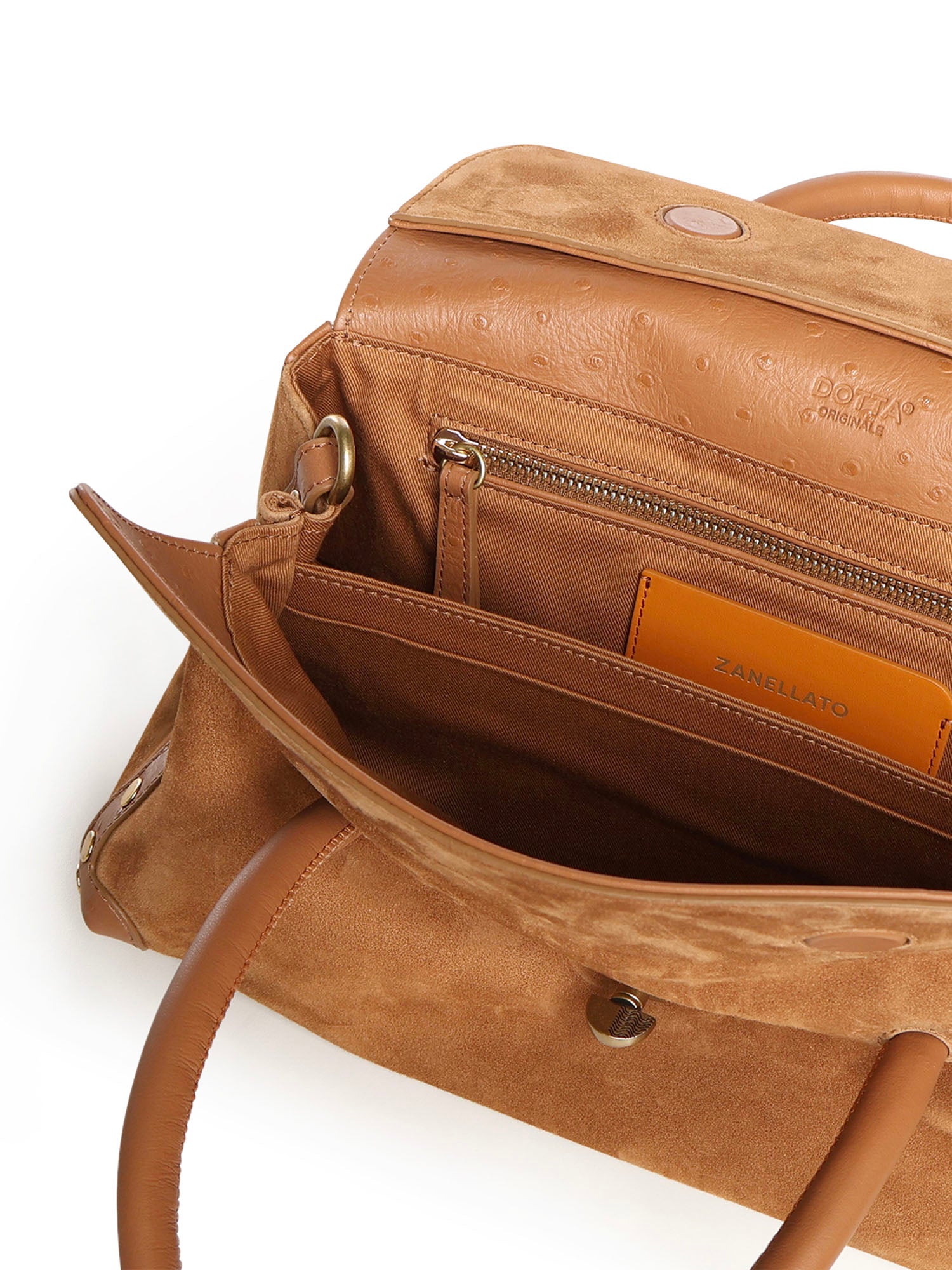 Borsa Dotta® Baby in pelle Zashmere® e cactus 070800 -2270000Z0248 ZANELLATO 
