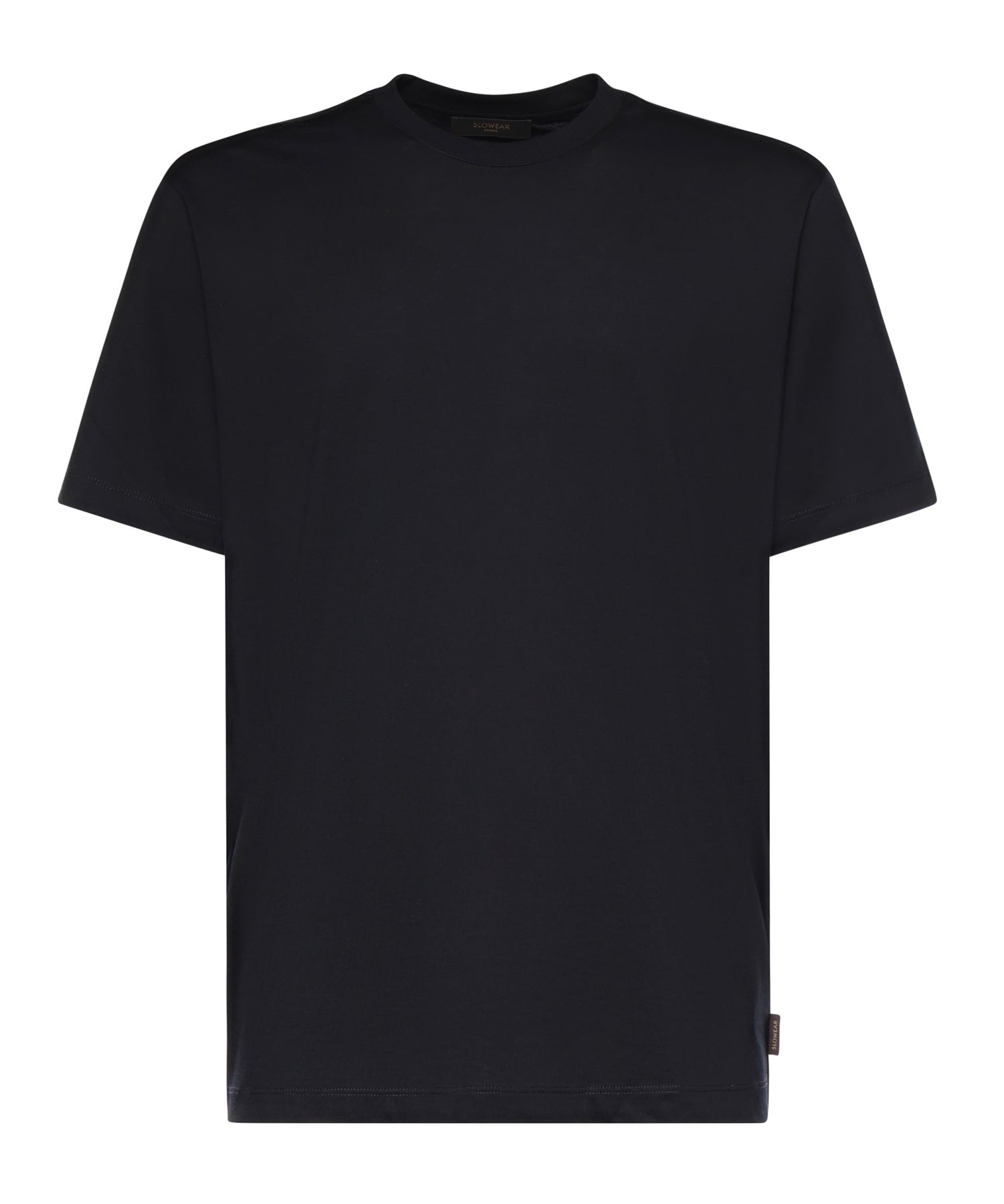 T-shirt in cotone e seta 810324 ZQ317Z0542 ZANONE 