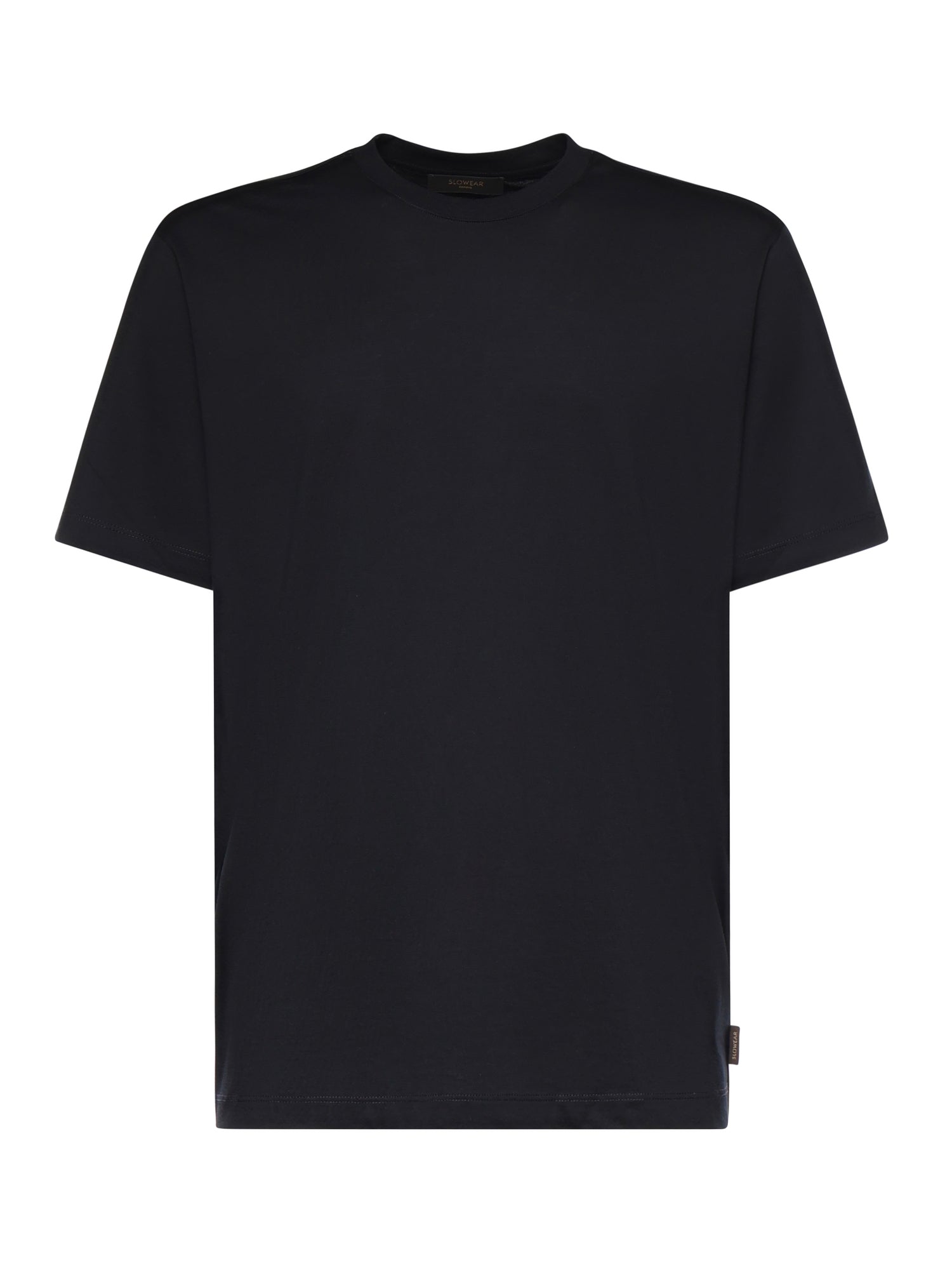 T-shirt in cotone e seta 810324 ZQ317Z0542 ZANONE 