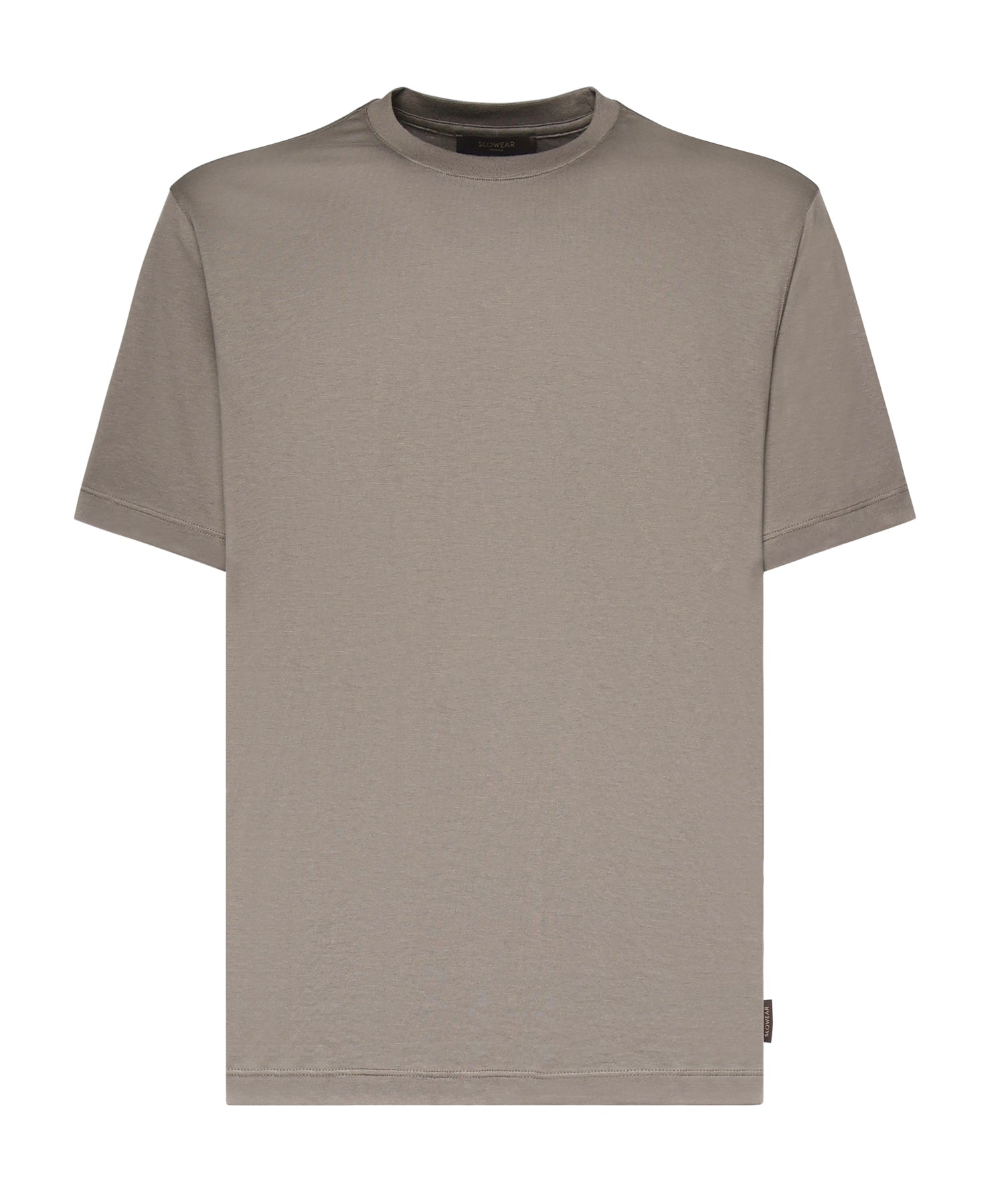 T-shirt in cotone e seta 810324 ZQ317Z0914 ZANONE 