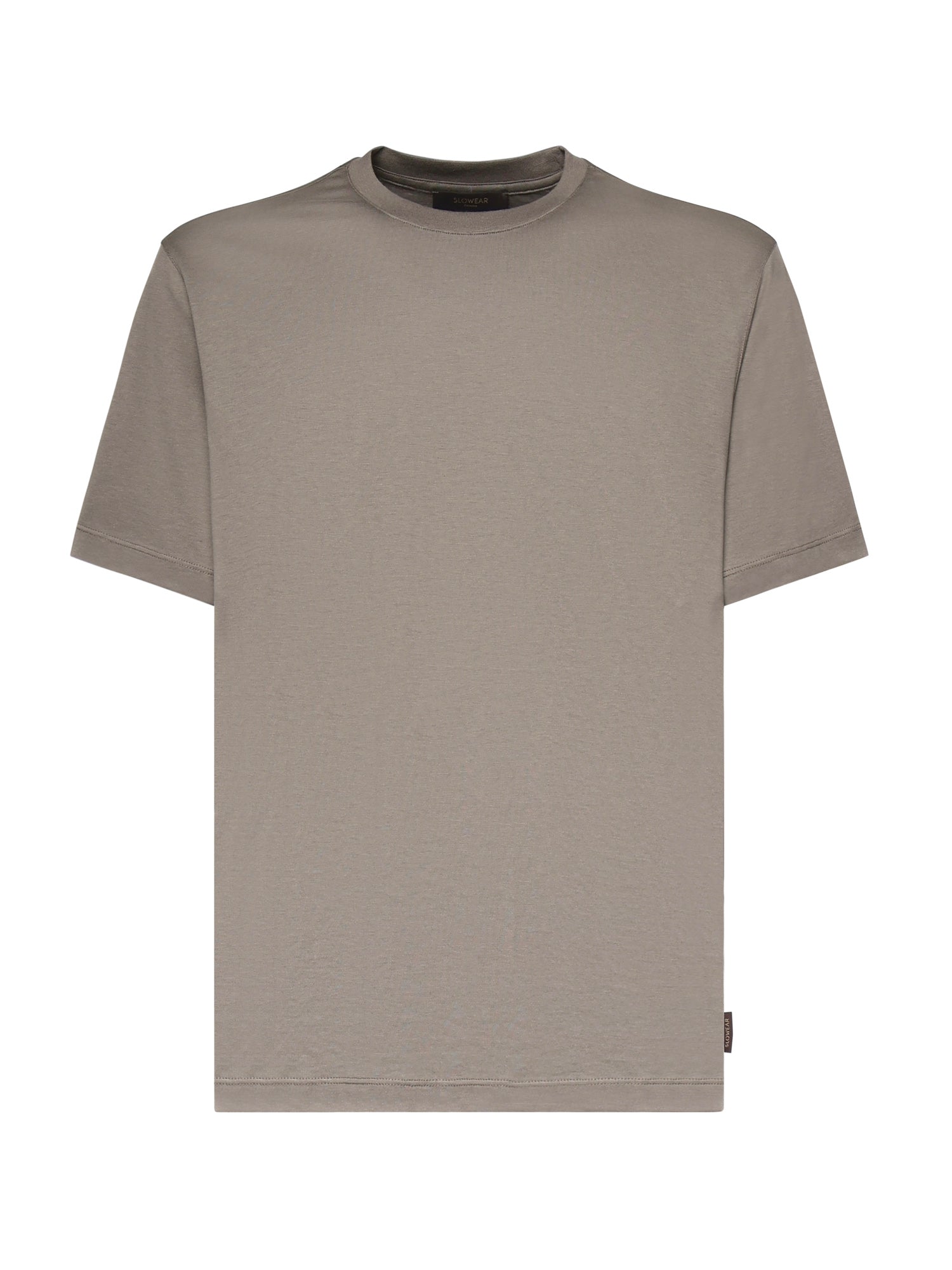 T-shirt in cotone e seta 810324 ZQ317Z0914 ZANONE 