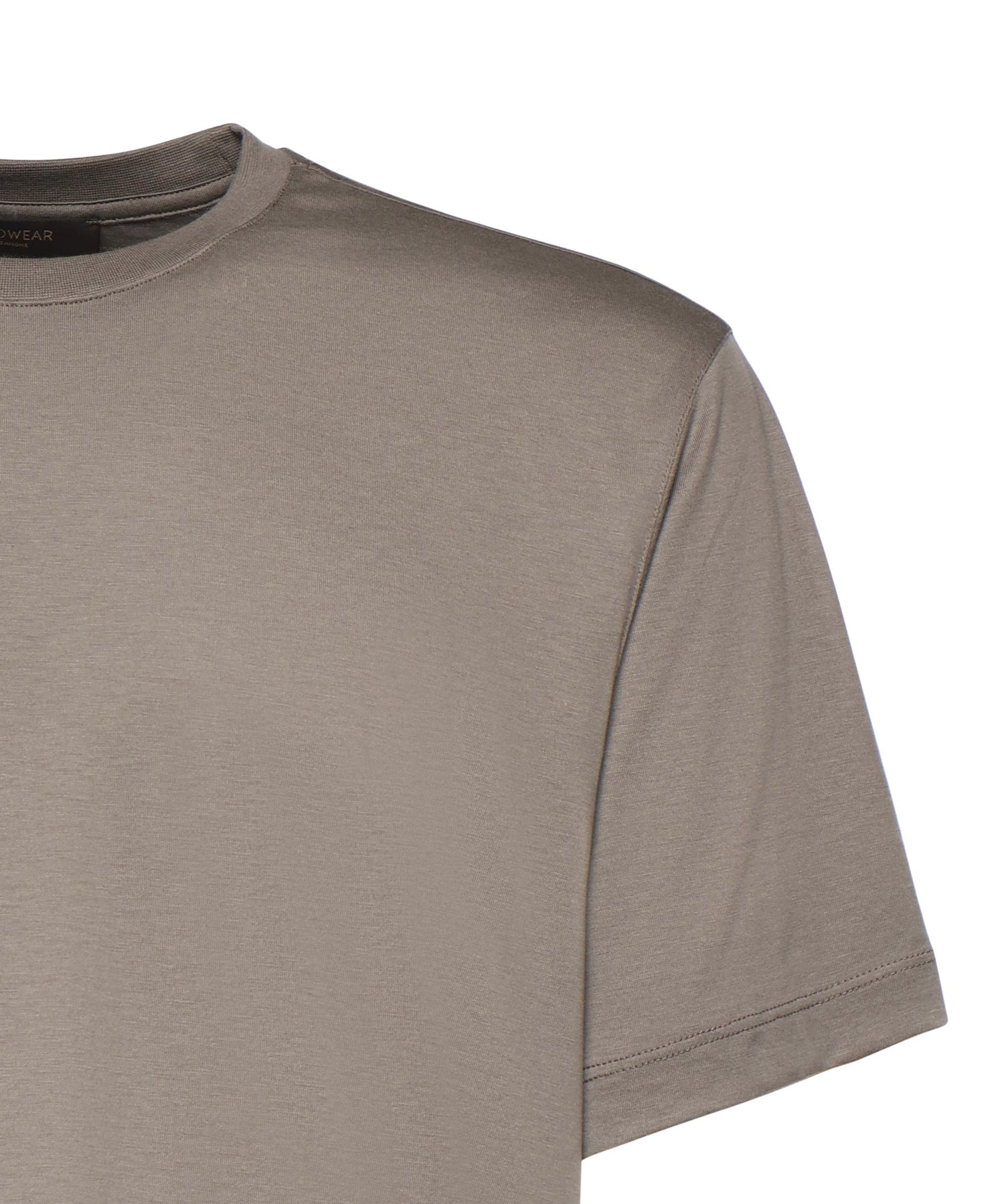 T-shirt in cotone e seta 810324 ZQ317Z0914 ZANONE 