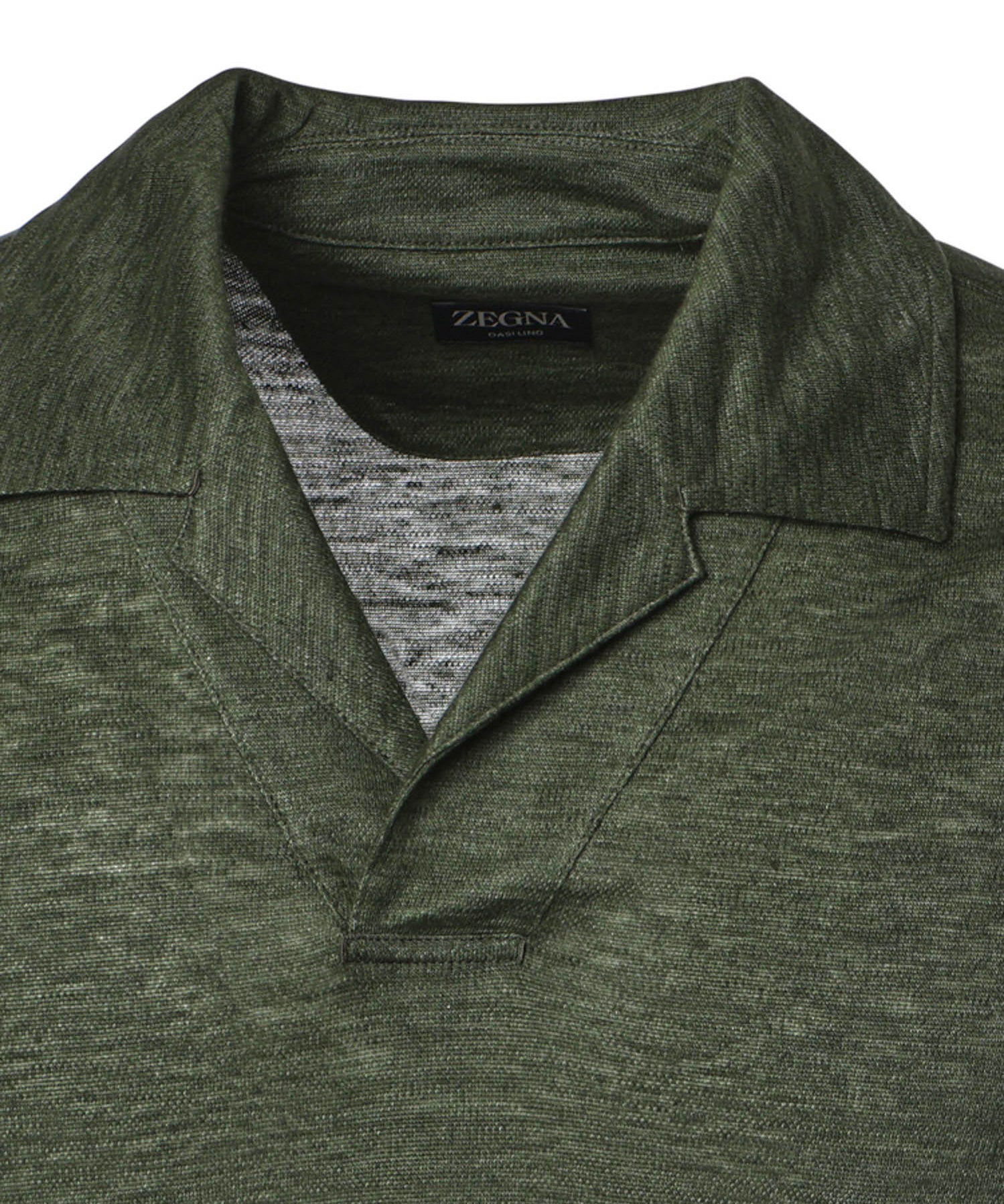 Polo in Oasi lino UH352A3 H747312 ZEGNA 