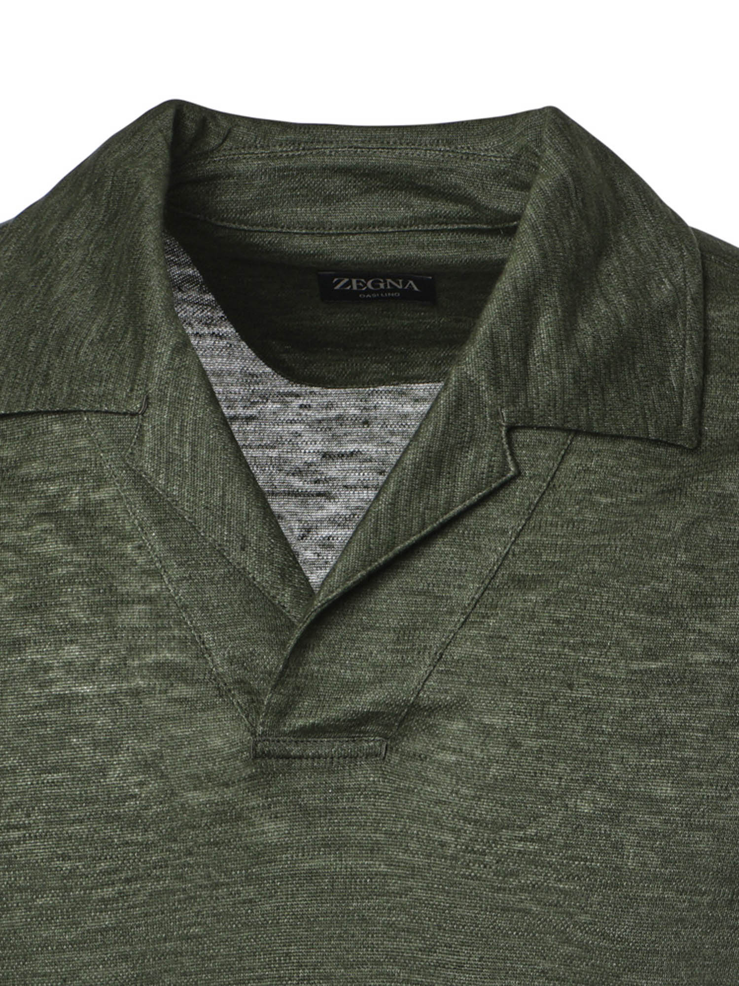 Polo in Oasi lino UH352A3 H747312 ZEGNA 