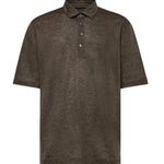 Polo in Oasi Lino UH352A3 H770252 ZEGNA 