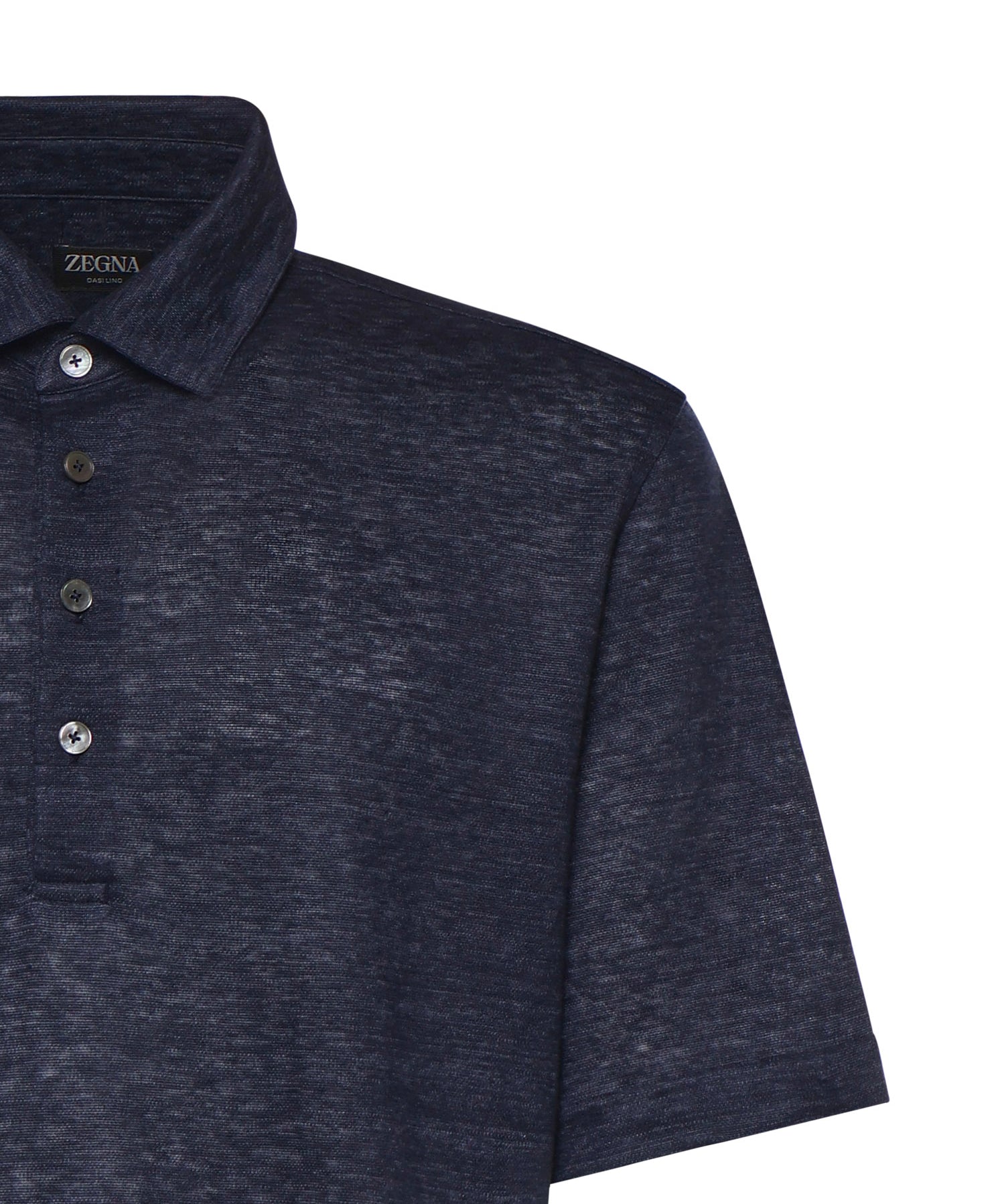 Polo in Oasi Lino UH352A3 H770422 ZEGNA 