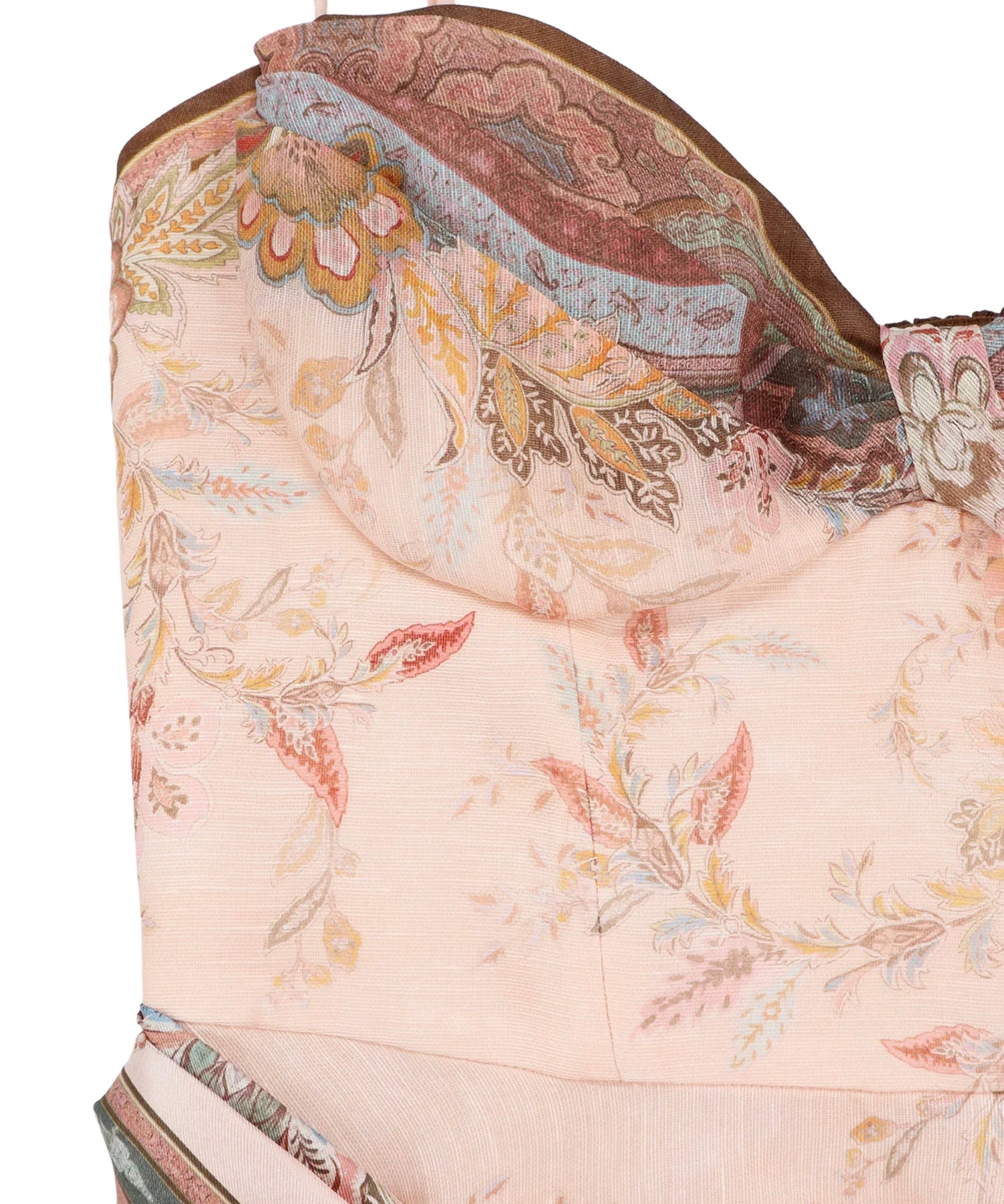 Abito midi Alchemy in misto seta e lino 7477DS262 PKP ZIMMERMANN 
