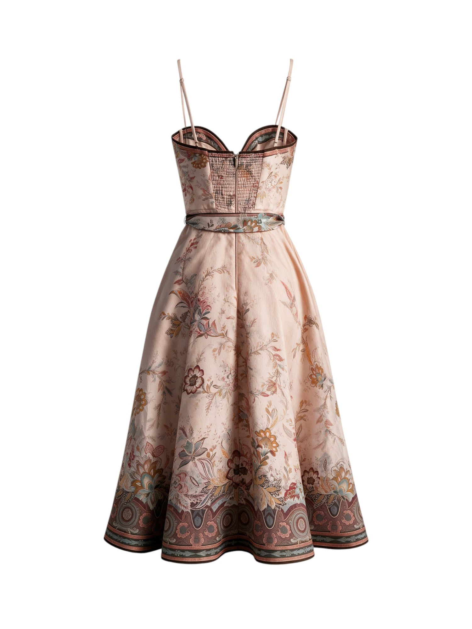 Abito midi Alchemy in misto seta e lino 7477DS262 PKP ZIMMERMANN 