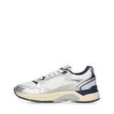 HYPERWAY LOW MAN MV04 MESH/MIRROR SILVER/WHITE/SPACE BLUE HYLM MV04 AUTRY 