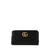 Portafoglio con zip GG Marmont