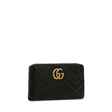 Portafoglio con zip GG Marmont