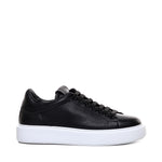 Sneakers Fire1 in pelle<BR/> FIRE 1 BOTTOLATOBLACK GIULIANO GALIANO 
