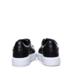 Sneakers Fire1 in pelle<BR/> FIRE 1 BOTTOLATOBLACK GIULIANO GALIANO 