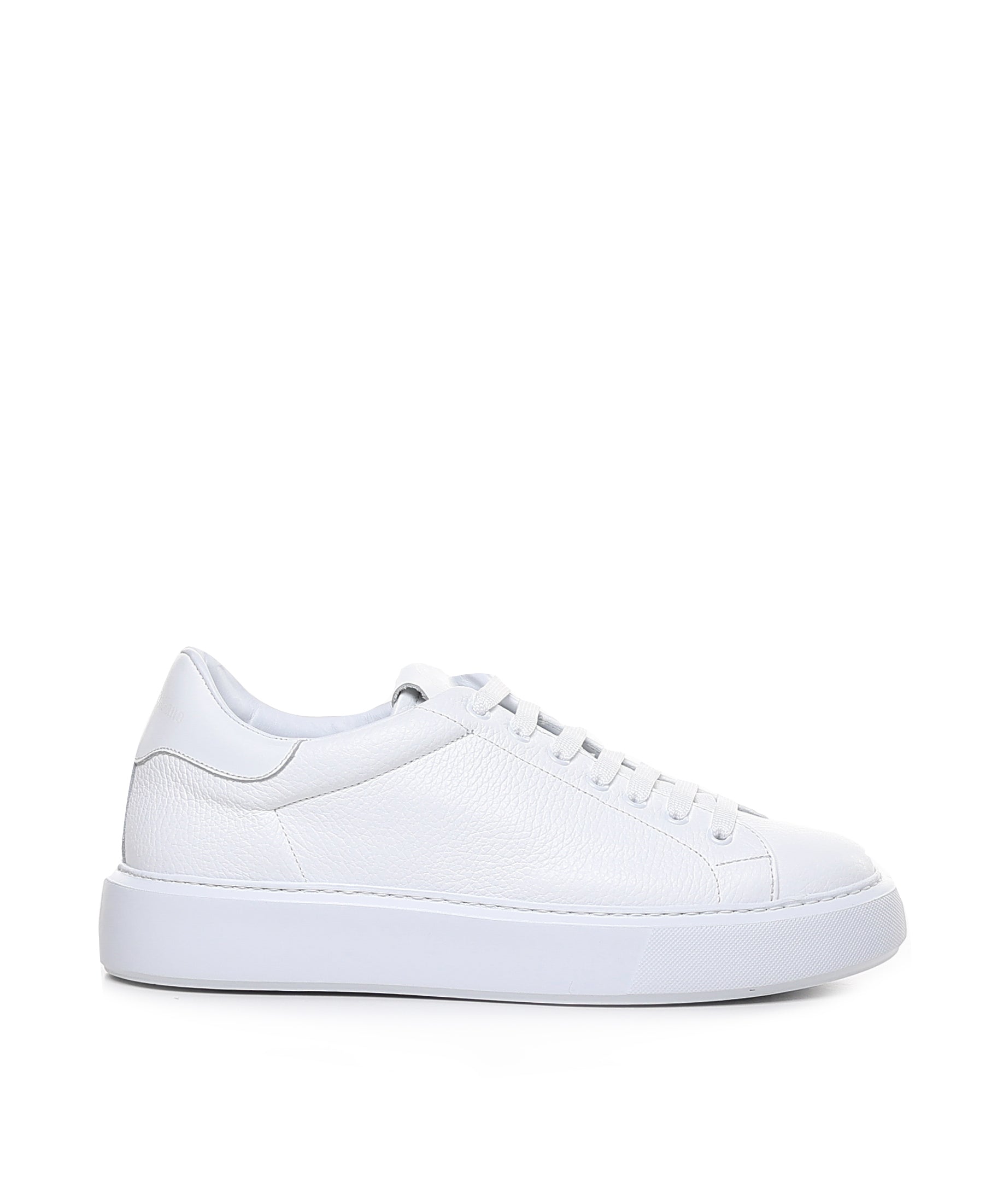 Sneakers Fire1 in pelle<BR/> FIRE 1 BOTTOLATOWHITE GIULIANO GALIANO 