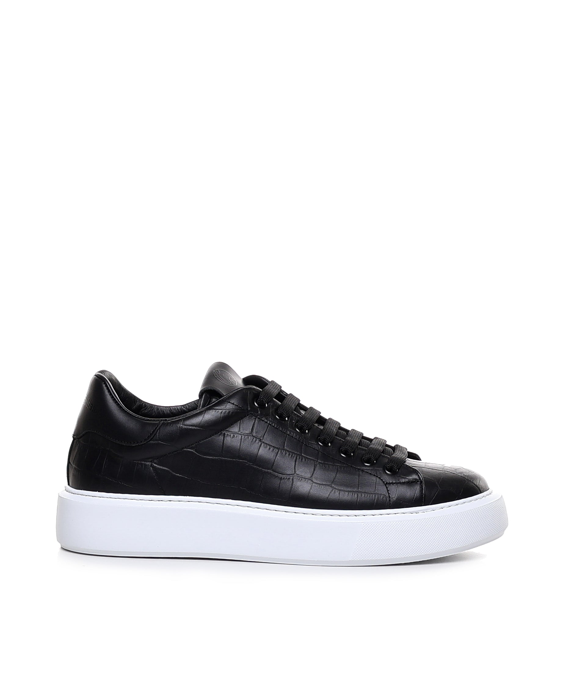 Sneakers Fire2 crock in pelle FIRE 2 CROCKBLACK GIULIANO GALIANO 
