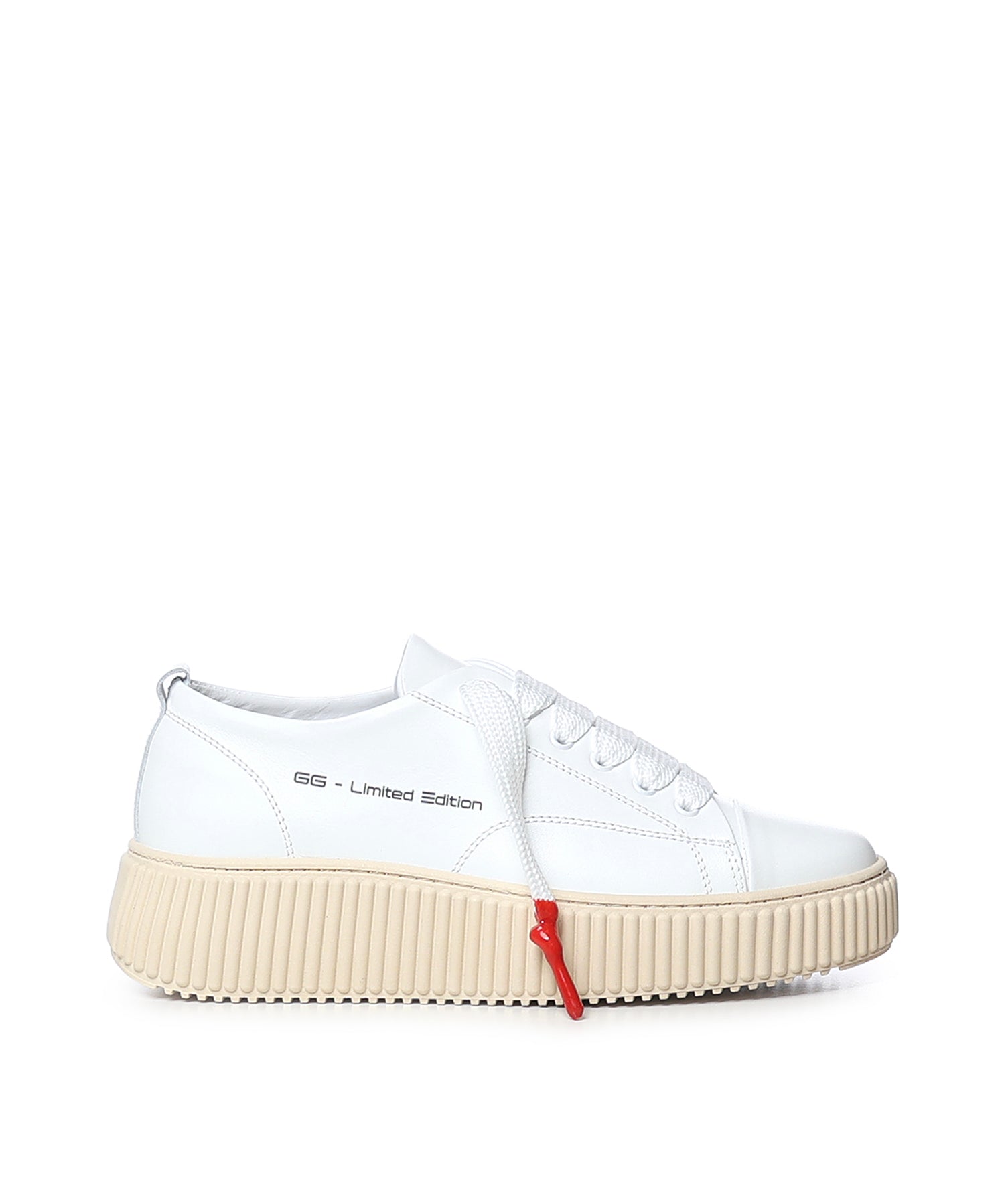 Sneaker Jumbo in nappa JUMBO NAPPAWHITE GIULIANO GALIANO 