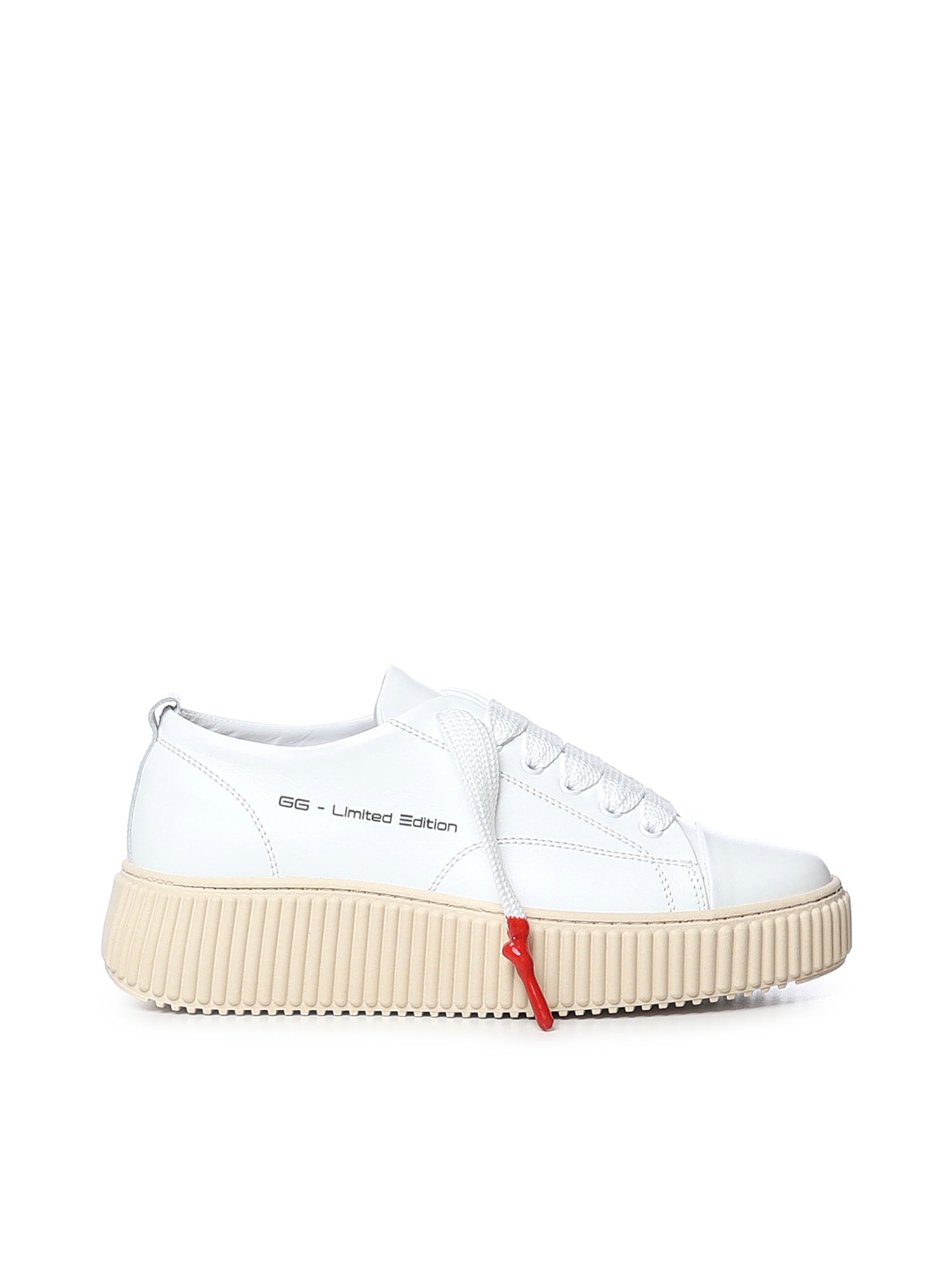 Sneaker Jumbo in nappa JUMBO NAPPAWHITE GIULIANO GALIANO 