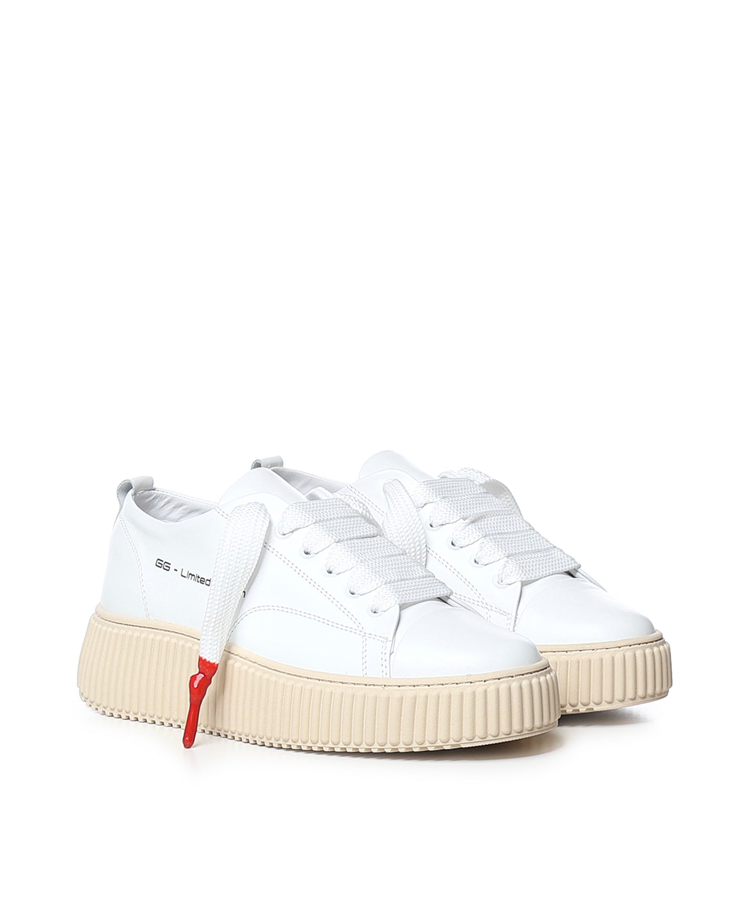 Sneaker Jumbo in nappa JUMBO NAPPAWHITE GIULIANO GALIANO 