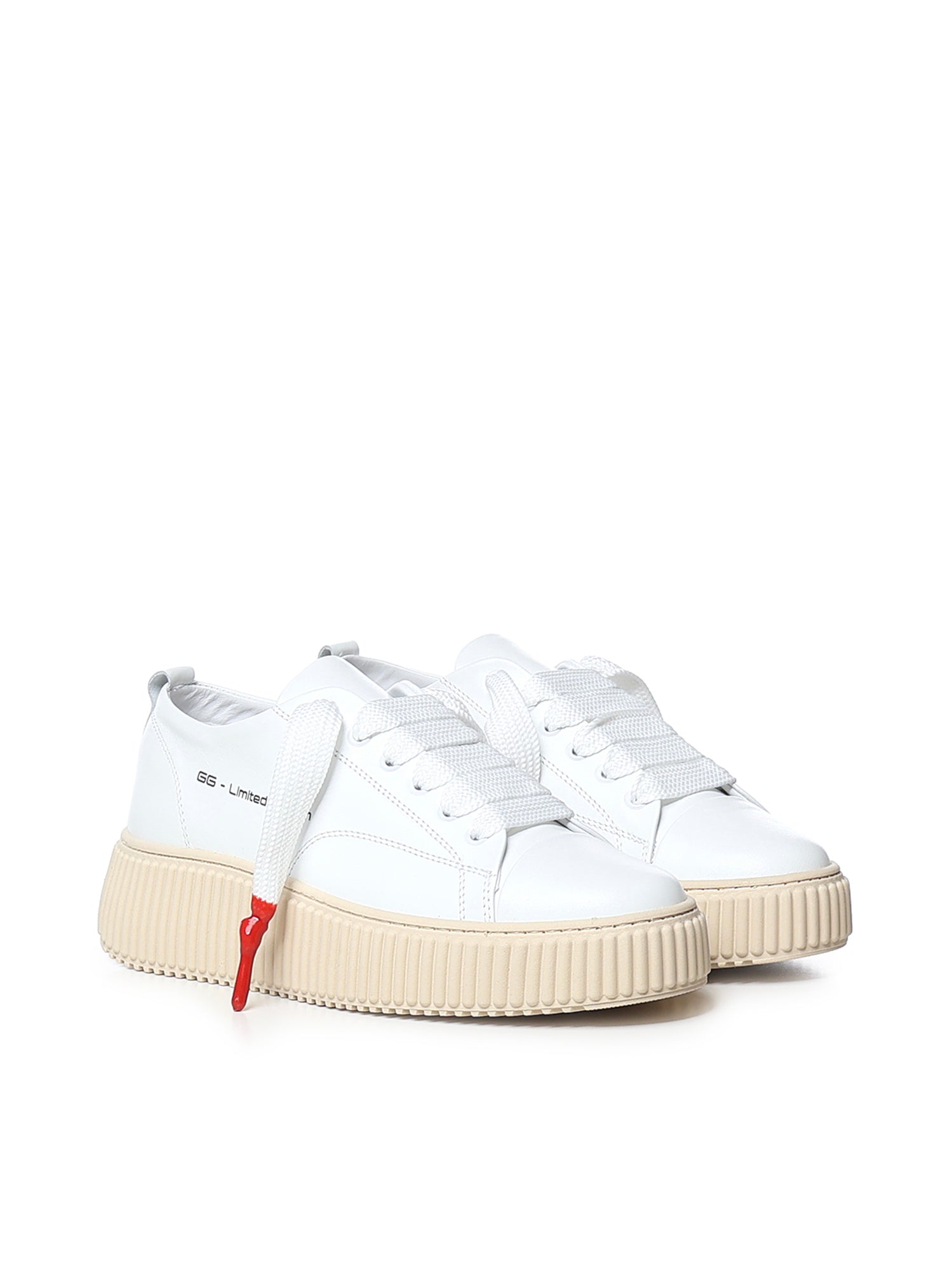 Sneaker Jumbo in nappa JUMBO NAPPAWHITE GIULIANO GALIANO 