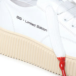 Sneaker Jumbo in nappa JUMBO NAPPAWHITE GIULIANO GALIANO 