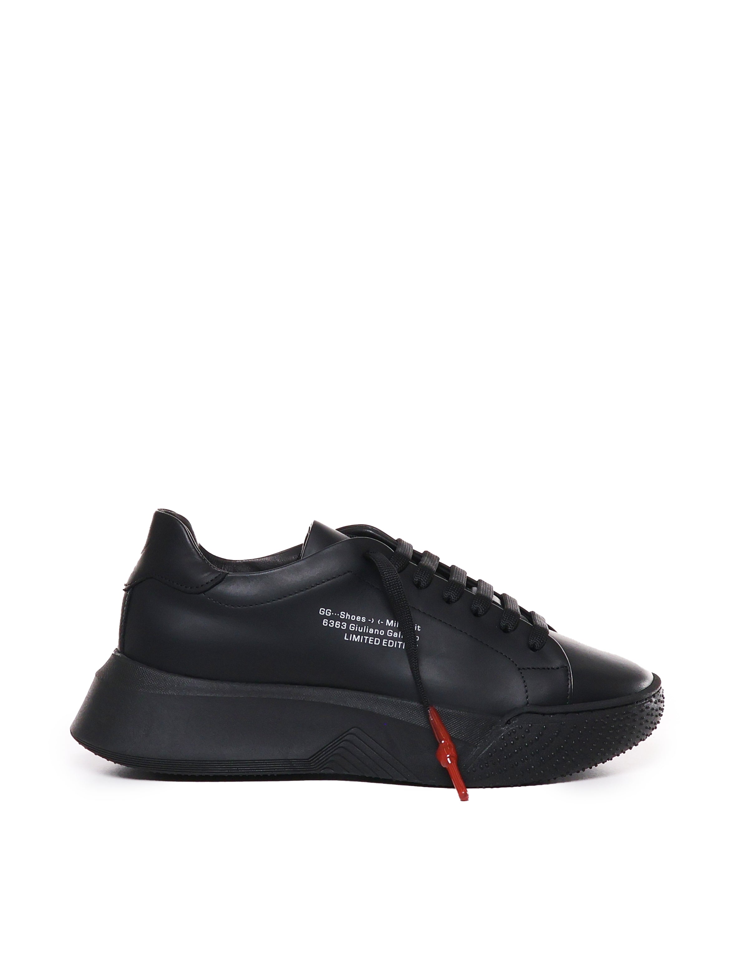 Sneakers Nemesis in nappa NEMESIS2 NAPPABLACK GIULIANO GALIANO 