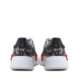 Sneakers Nemesis in nappa con stampa pitone NEMESIS2 PYTHONROCK GIULIANO GALIANO 