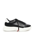 Sneakers Nemesis in nappa NEMESIS2 TRIPLEBLACK/WHITE GIULIANO GALIANO 