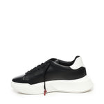 Sneakers Nemesis in nappa NEMESIS2 TRIPLEBLACK/WHITE GIULIANO GALIANO 
