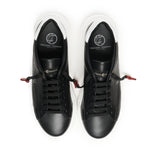 Sneakers Nemesis in nappa NEMESIS2 TRIPLEBLACK/WHITE GIULIANO GALIANO 