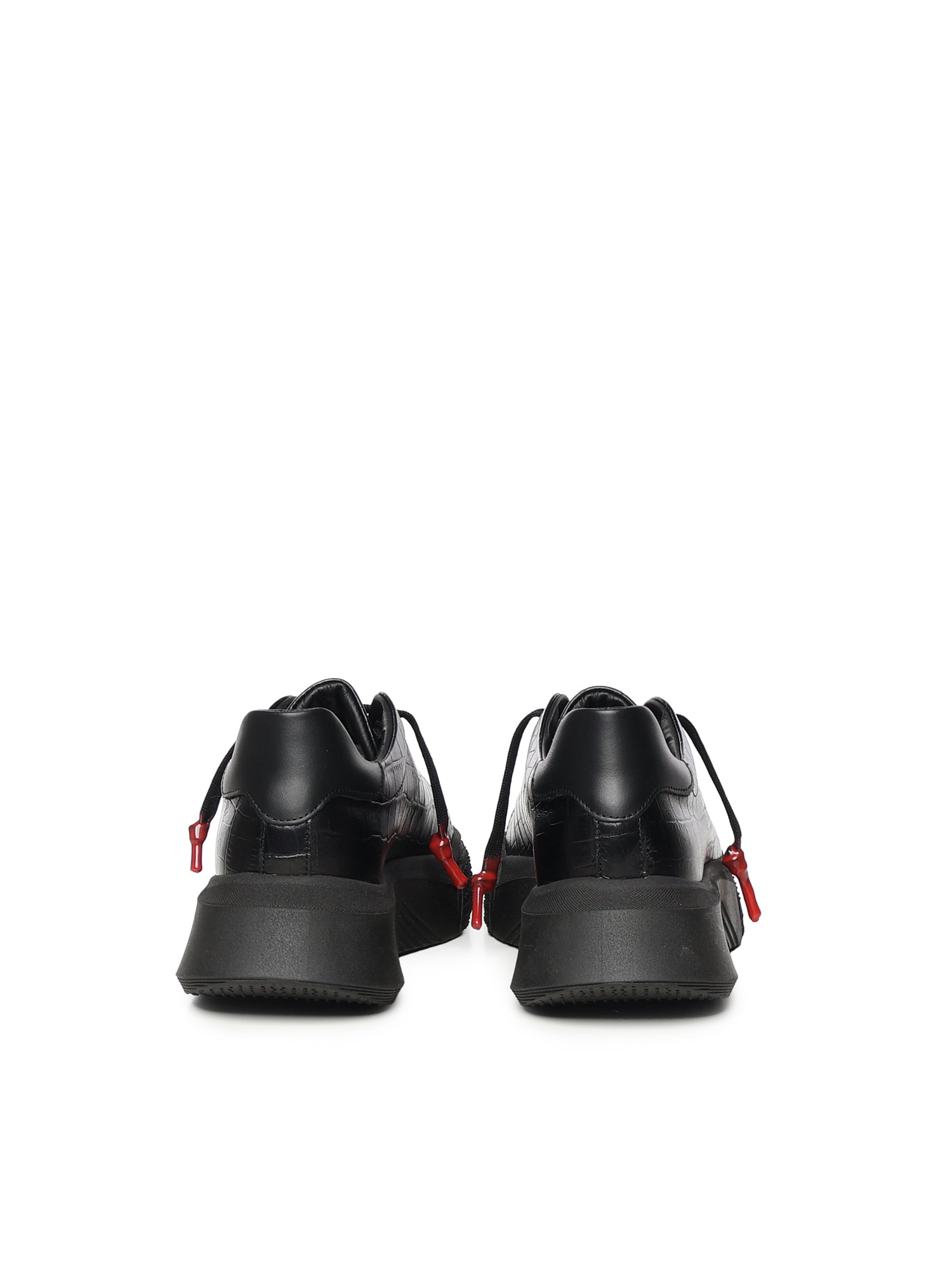 Sneaker Nemesis 2 Triple in pelle NEMESIS2 TRIPLE CROCKNERO GIULIANO GALIANO 
