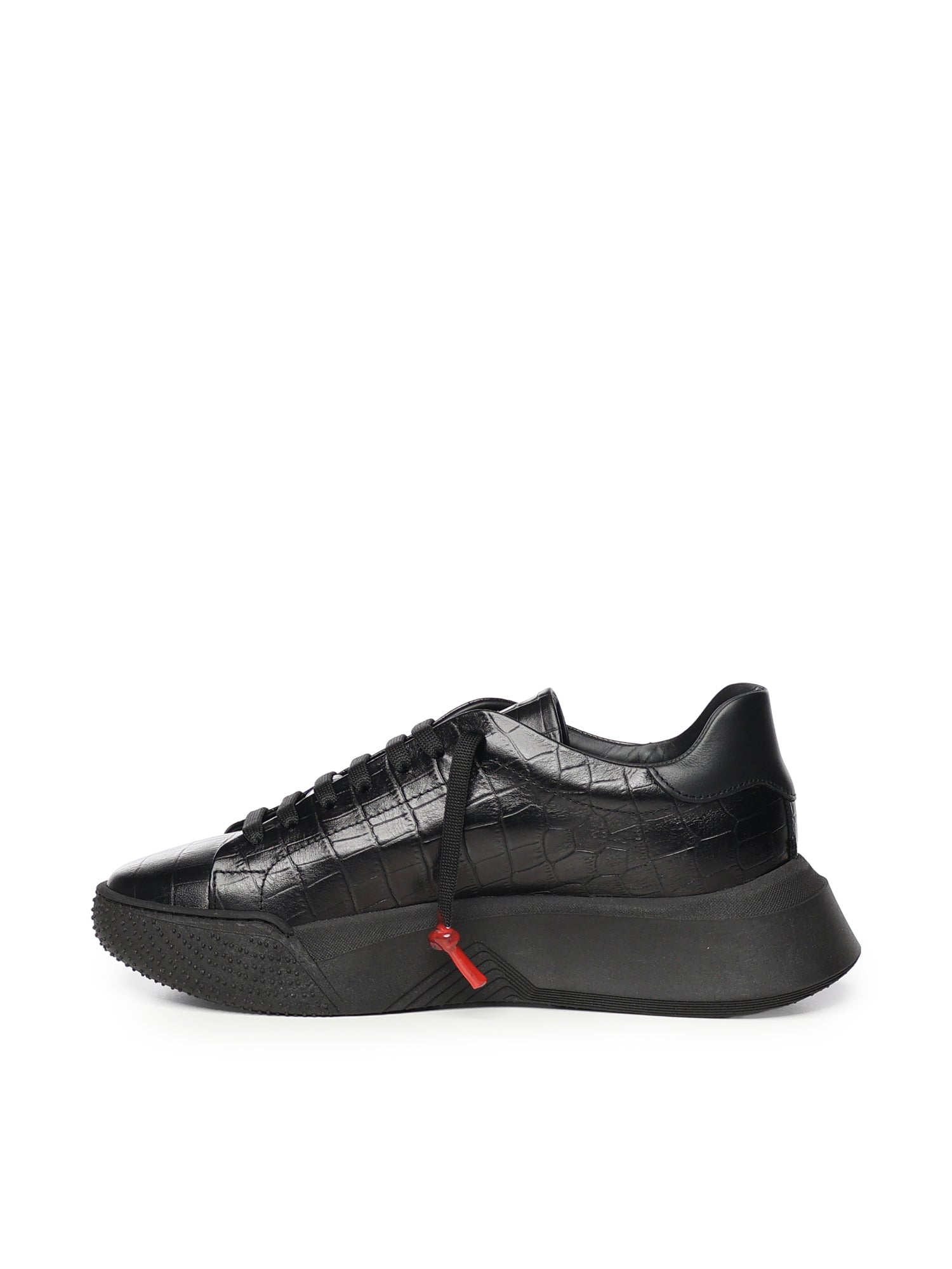 Sneaker Nemesis 2 Triple in pelle NEMESIS2 TRIPLE CROCKNERO GIULIANO GALIANO 