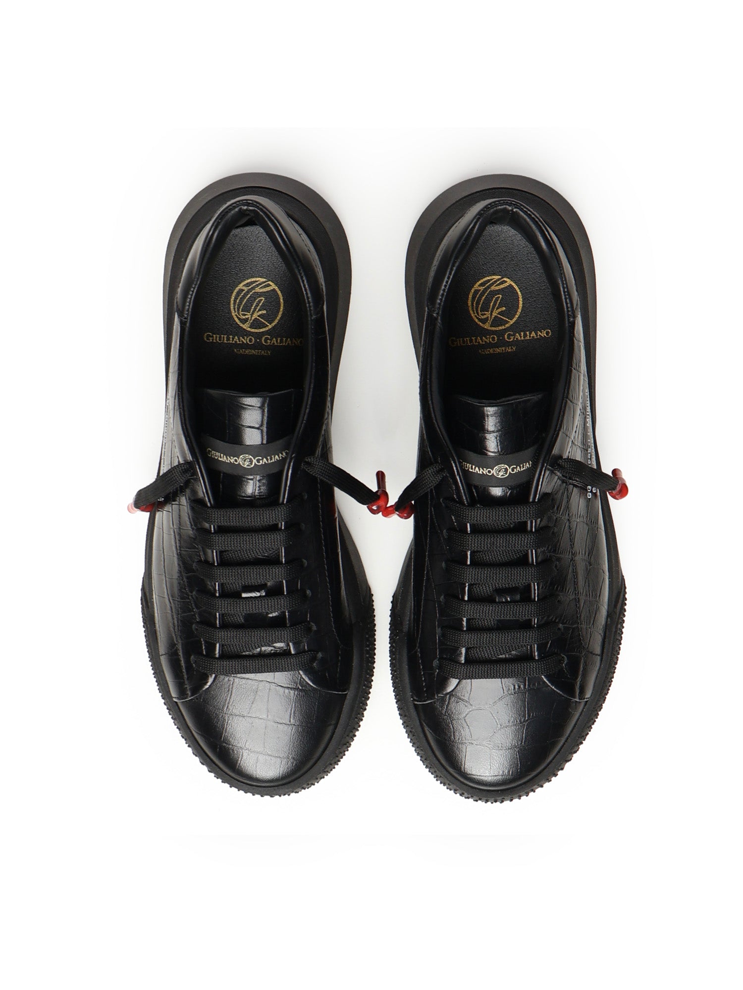 Sneaker Nemesis 2 Triple in pelle NEMESIS2 TRIPLE CROCKNERO GIULIANO GALIANO 