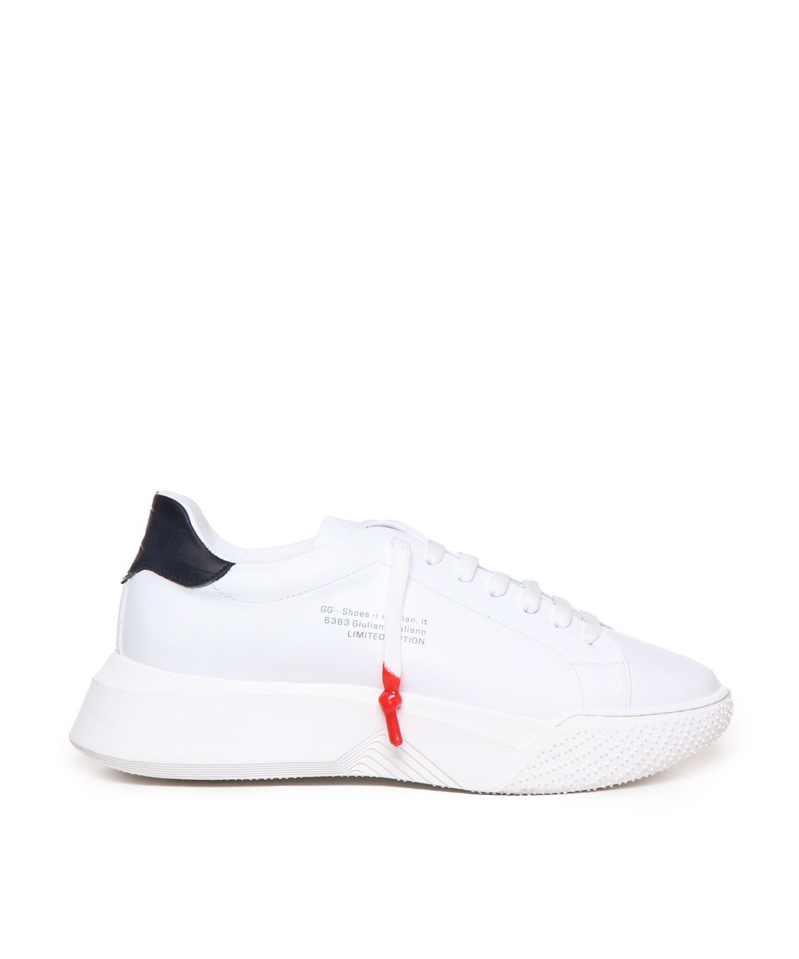 Sneakers Nemesis in nappa NEMESIS 2 NAPPA/COCCOBIANCO/NERO GIULIANO GALIANO 
