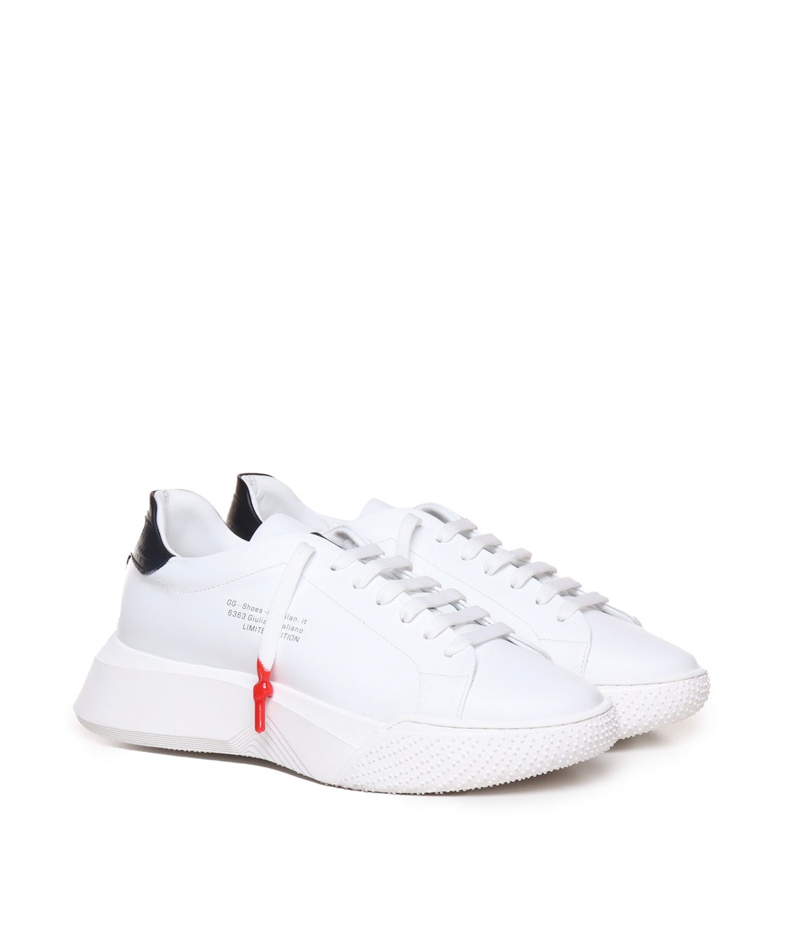 Sneakers Nemesis in nappa NEMESIS 2 NAPPA/COCCOBIANCO/NERO GIULIANO GALIANO 