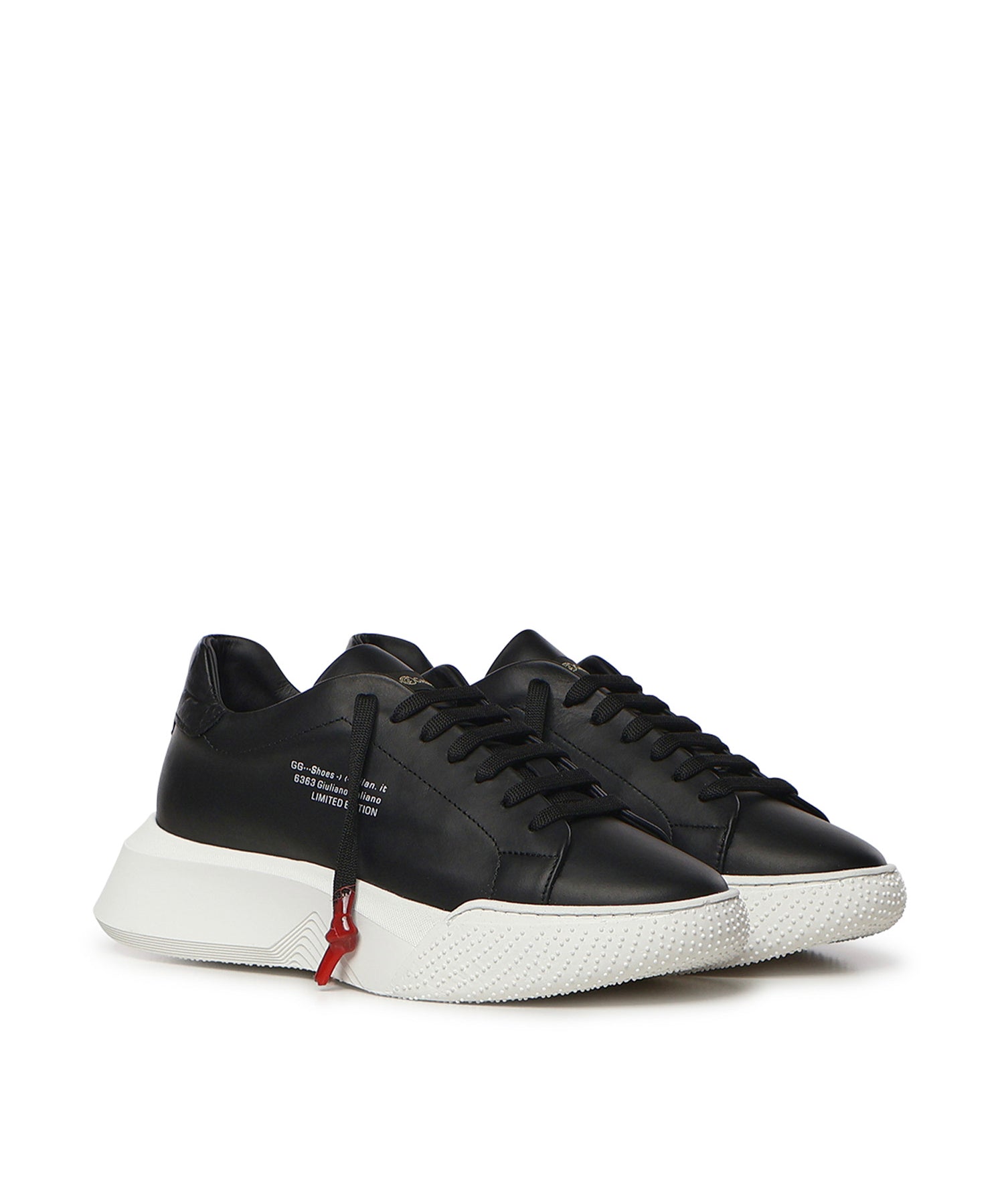 Sneakers Nemesis in nappa NEMESIS 2 NAPPA NAPPA/COCCONERO/NERO GIULIANO GALIANO 