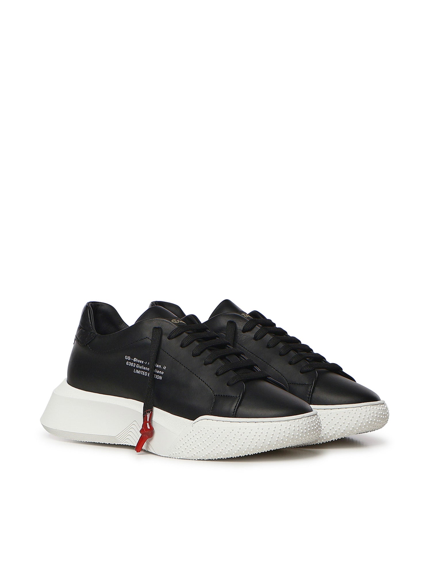 Sneakers Nemesis in nappa NEMESIS 2 NAPPA NAPPA/COCCONERO/NERO GIULIANO GALIANO 