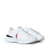 Sneakers Raptor 1 in pelle<BR/> RAPTOR1 NAPPAWHITE GIULIANO GALIANO 