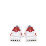 Sneakers Raptor 1 in pelle RAPTOR1 NAPPAWHITE/RED GIULIANO GALIANO 