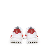 Sneakers Raptor 1 in pelle RAPTOR1 NAPPAWHITE/RED GIULIANO GALIANO 