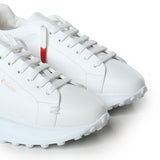 Sneakers Raptor 1 in pelle<BR/> RAPTOR1 NAPPAWHITE GIULIANO GALIANO 