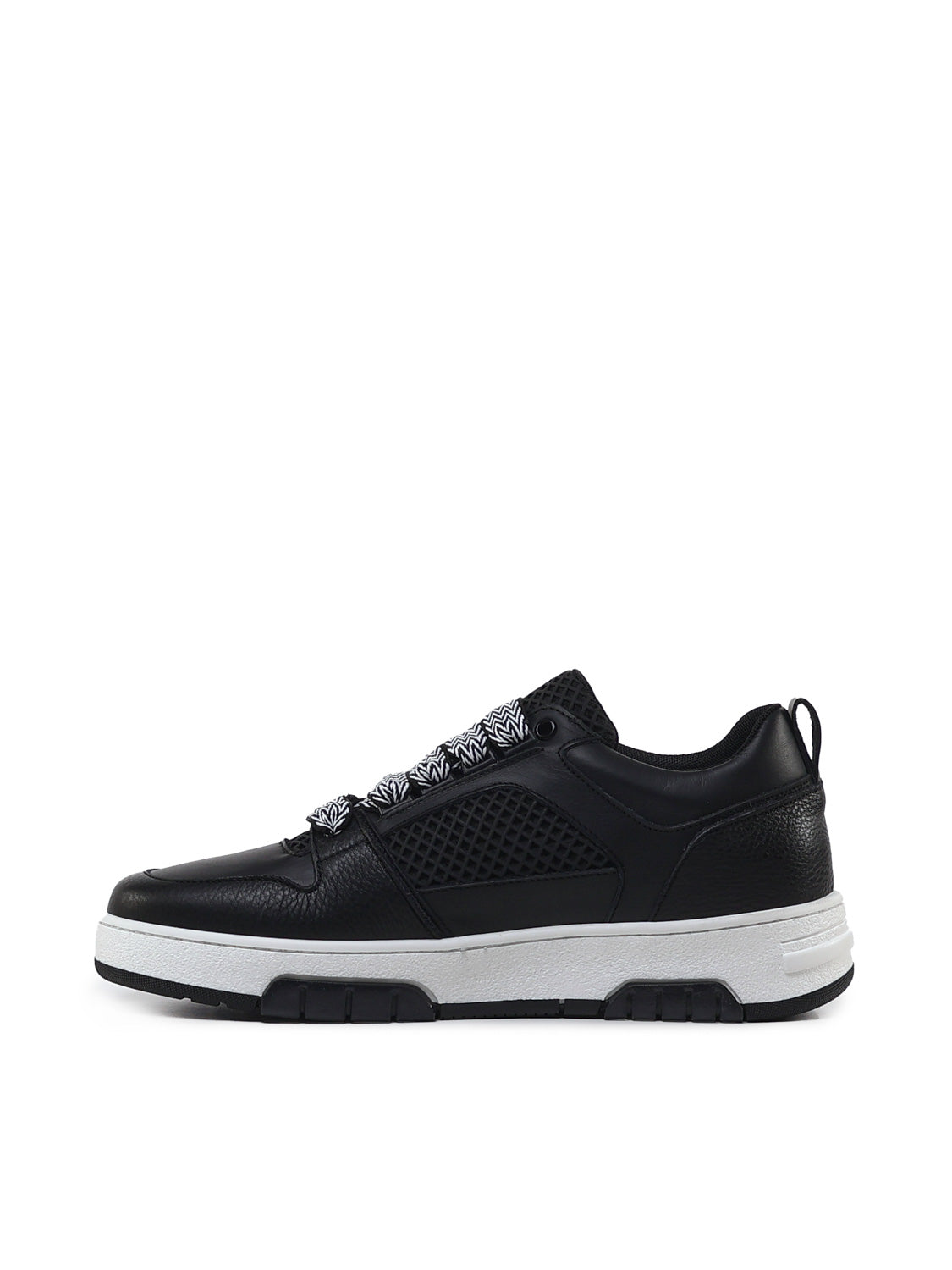 Sneakers Vyper in pelle VYPER -BLACK/BLACK GIULIANO GALIANO 